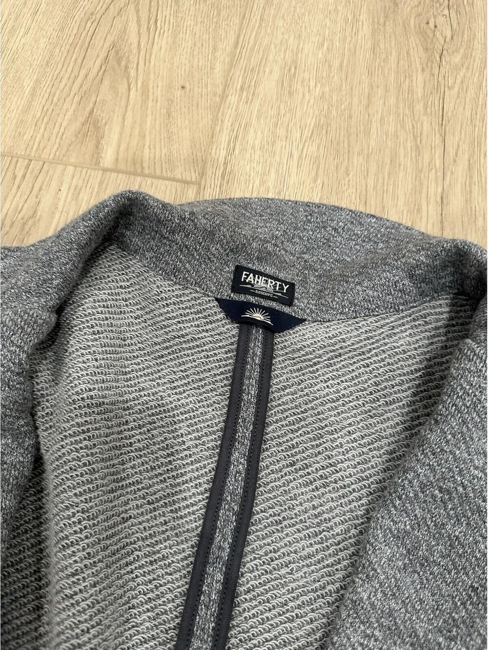 Faherty The Inlet Blazer Mens 2XLT Unstructured Cotton Light Grey